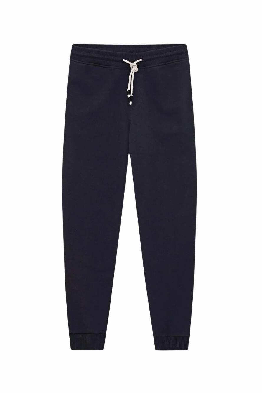 NEW ORLEBAR BROWN men's duxbury contrast pant in night iris